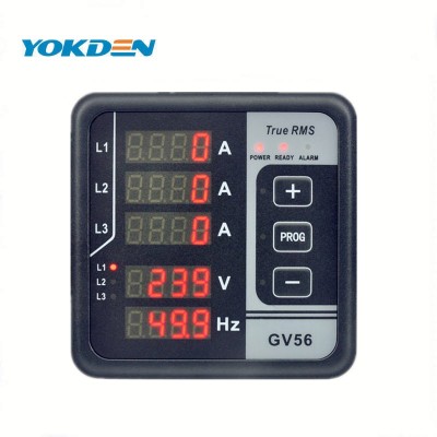 Ac 220v 4 In1 Volt Amp Watt Energy Frequency Electric Smart Kwh Meter Digital Power Factor Meter